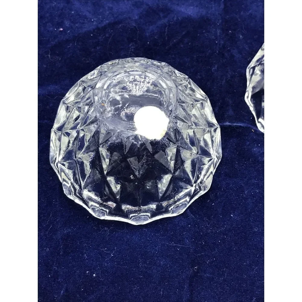 PEAR Trinket Box LEAD CRYSTAL‎ Jewelry Made in ROMANIA 4